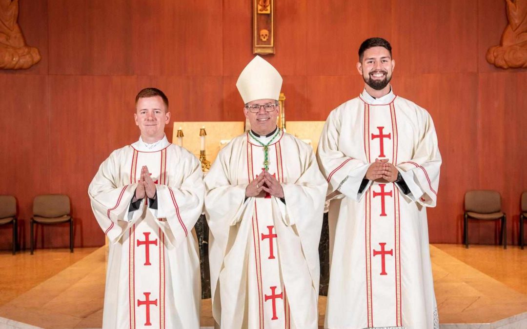 Dcn. Kevin Darwent & Dcn. Isaac Longworth Ordained to the Diaconate